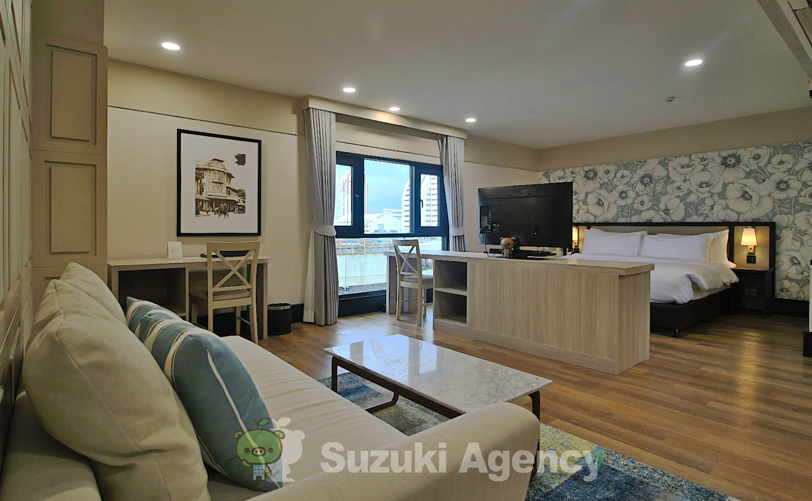Oakwood Hotel & Residence Bangkok:1 Bed Room Photos No.21