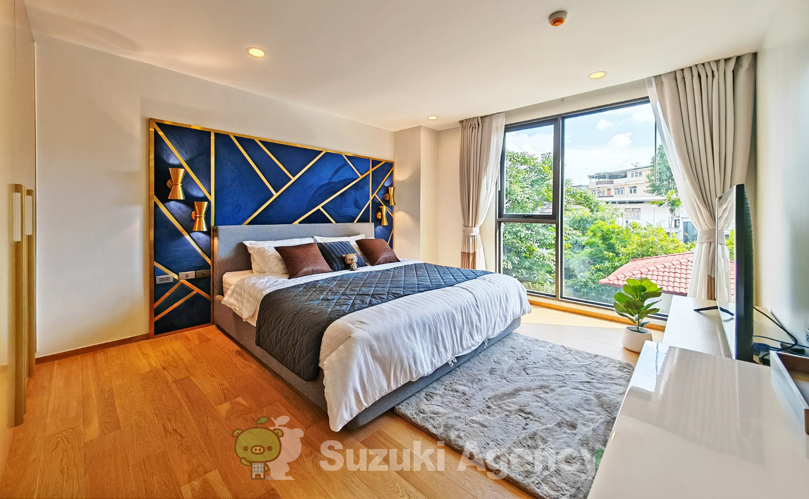 Aquila Bangkok Hotel and Residence:1 Bed Room Photos No.71