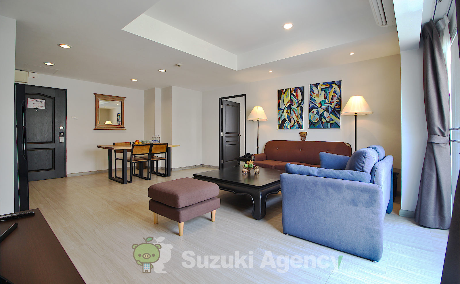 Aspira Residence Ruamrudee:2 Bed Room Photos No.29