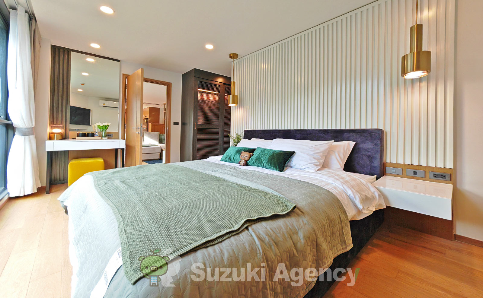 Aquila Bangkok Hotel and Residence:2 Bed Room Photos No.66
