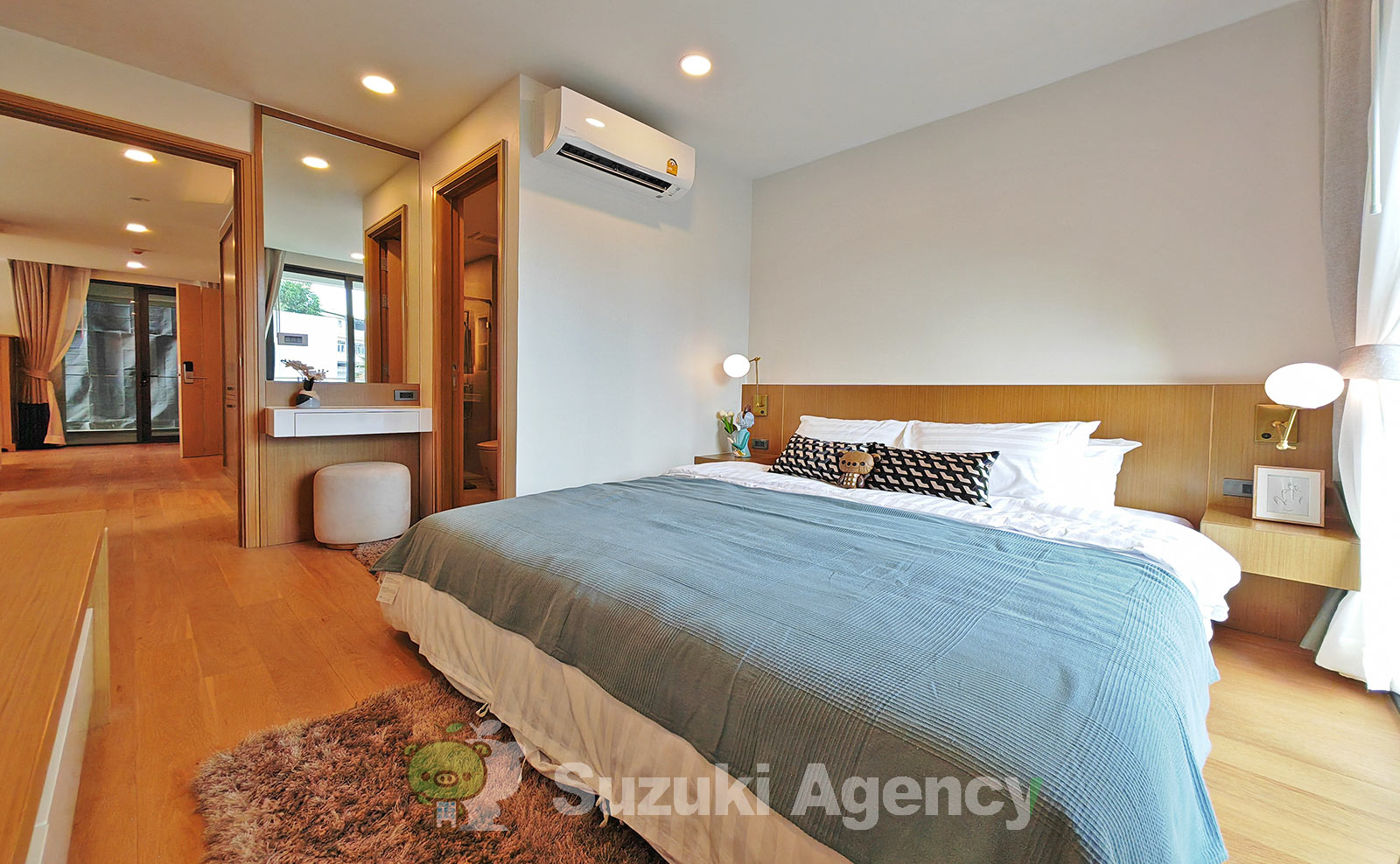 Aquila Bangkok Hotel and Residence:2 Bed Room Photos No.74