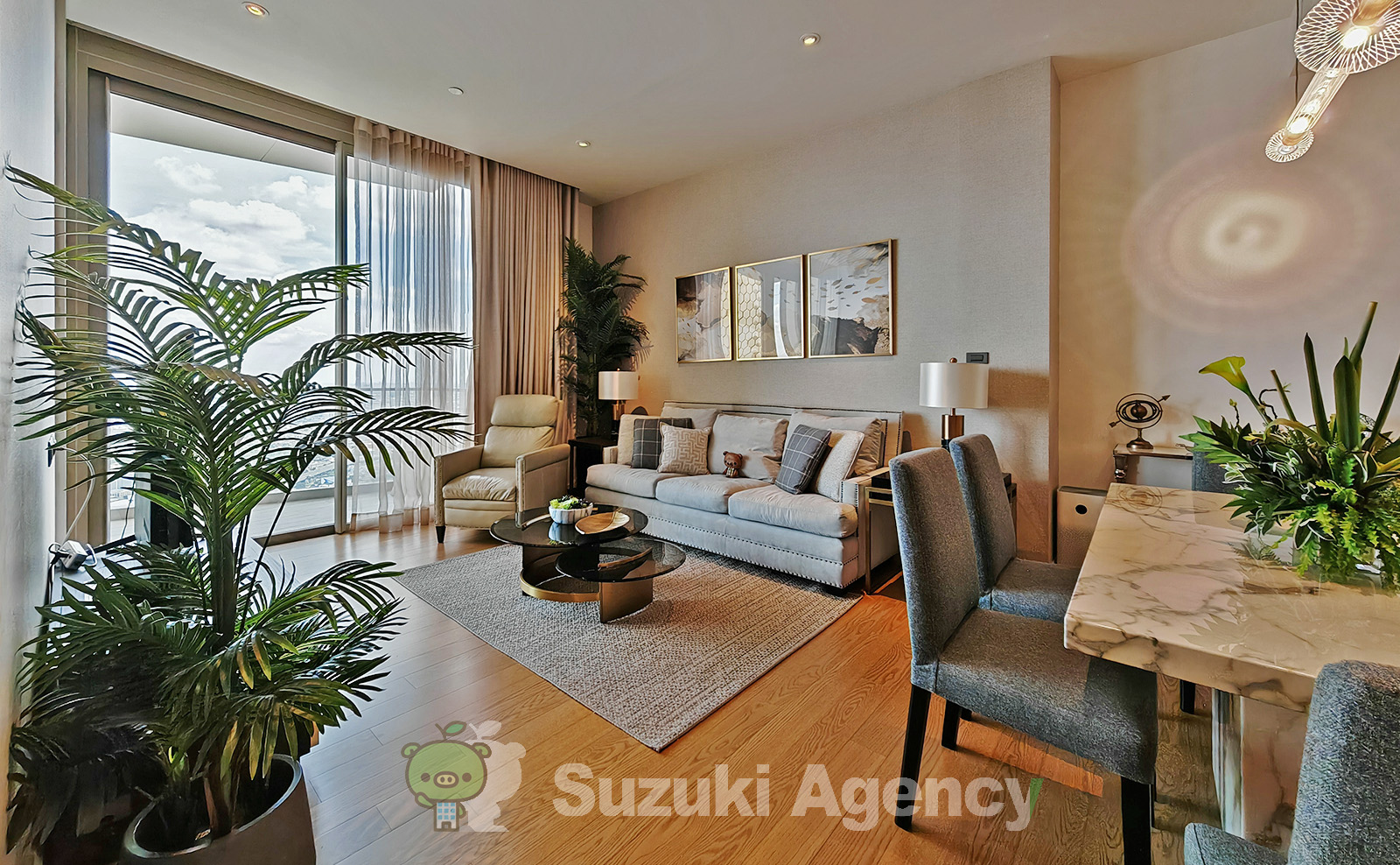 Magnolias Waterfront Residences ICONSIAM:3 Bed Room Photos No.32