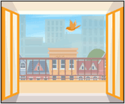 1～5階のお部屋です